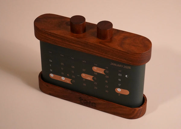 Time, distilled into quiet design.