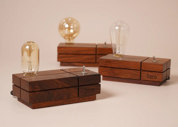 Solid wood. Tactile switch. Built to last.