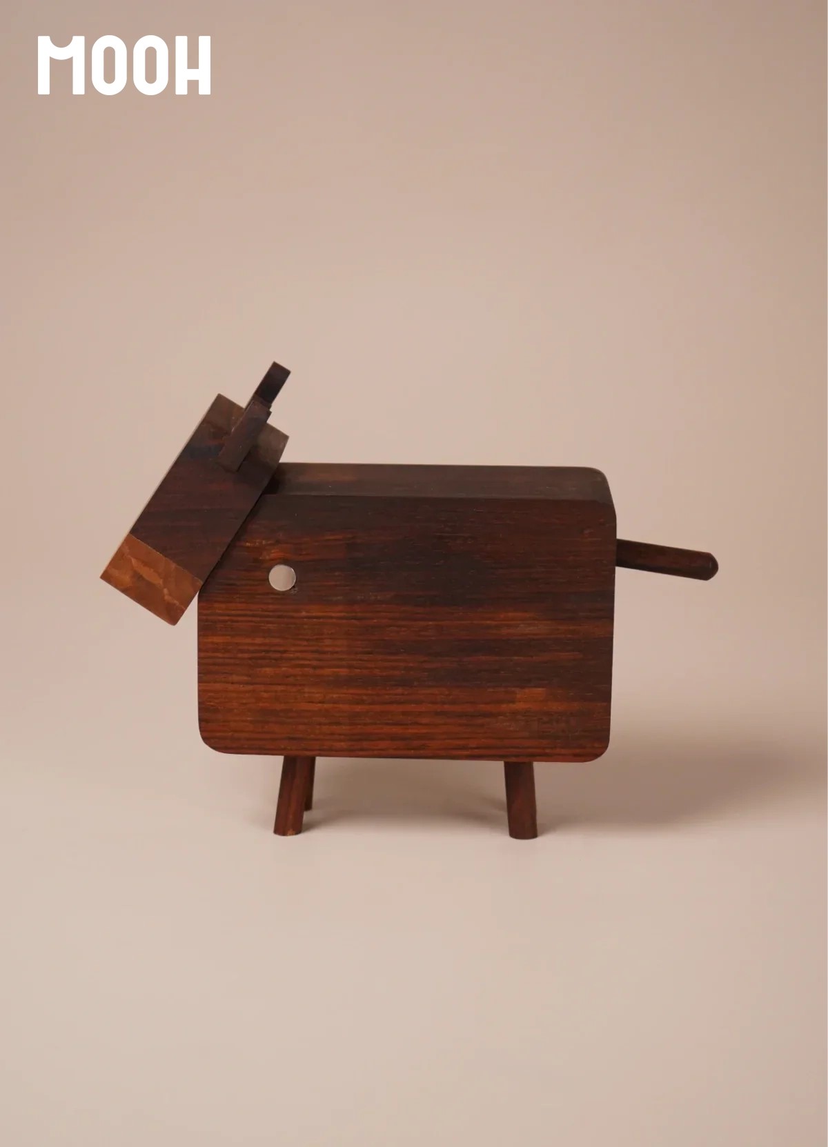 MOOH - Wooden Fidget Cow