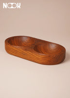 NOOK - Dual-Bowl Serving Tray
