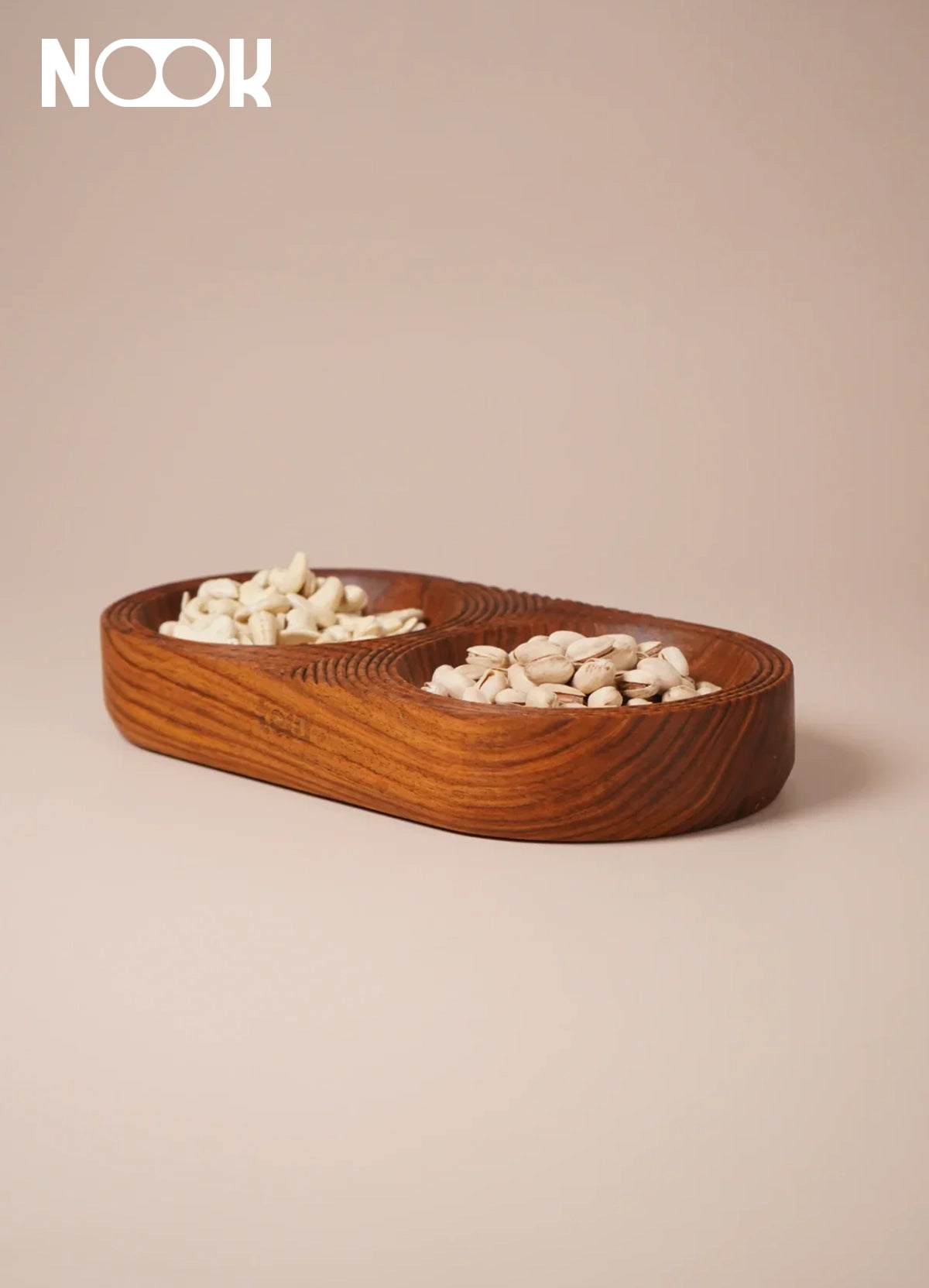 NOOK - Dual-Bowl Serving Tray