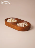 NOOK - Dual-Bowl Serving Tray