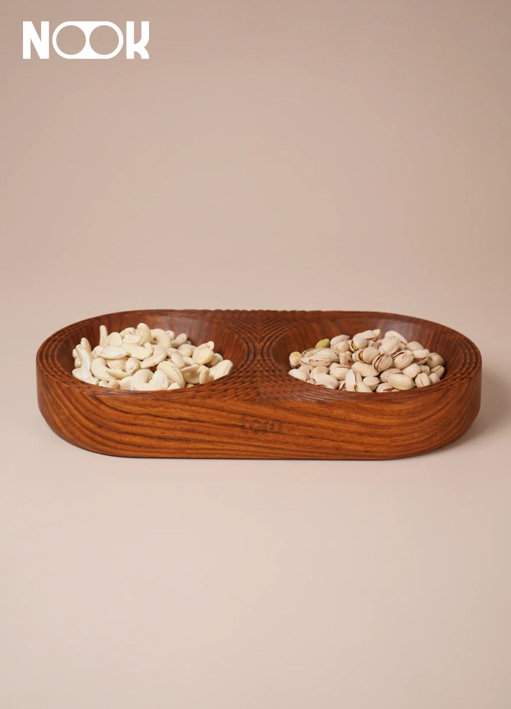 NOOK - Dual-Bowl Serving Tray