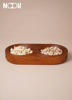 NOOK - Dual-Bowl Serving Tray