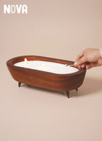 Nova - Pearled Wax Candle Bowl
