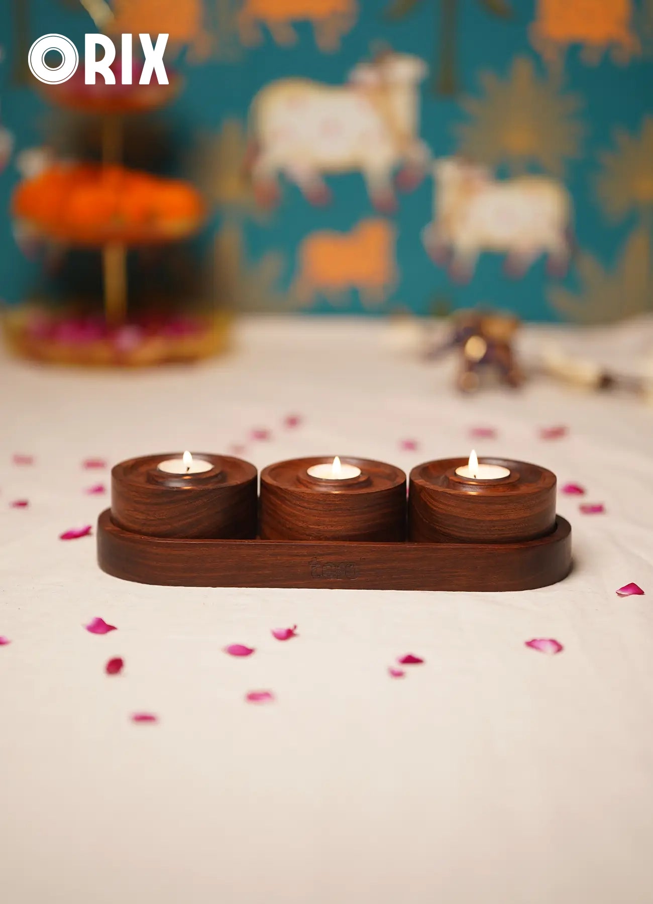 ORIX – Curved Tealight Blocks