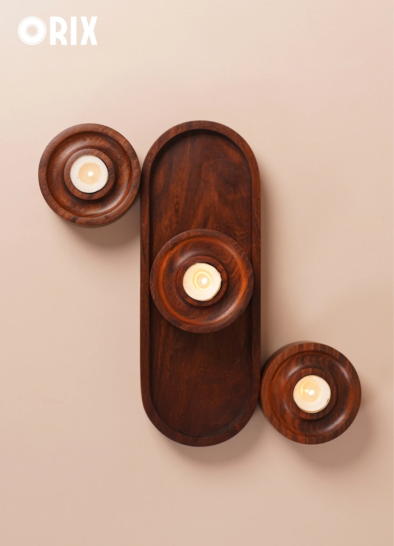 ORIX – Curved Tealight Blocks