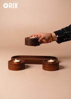 ORIX – Curved Tealight Blocks