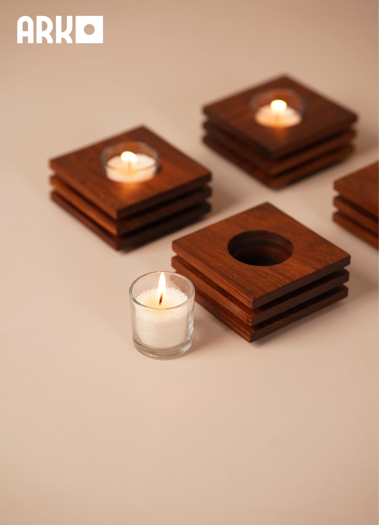 ARKO – Square Candle Holders