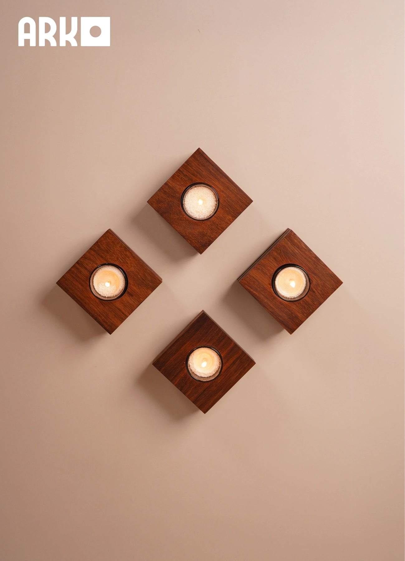ARKO – Square Candle Holders