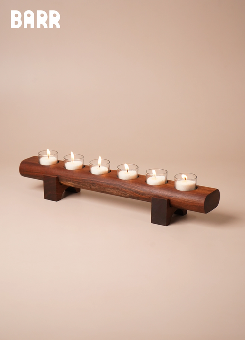 BARR – Glass Candle Holder