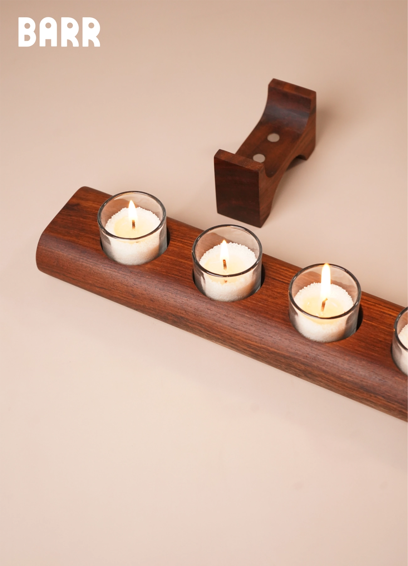 BARR – Glass Candle Holder