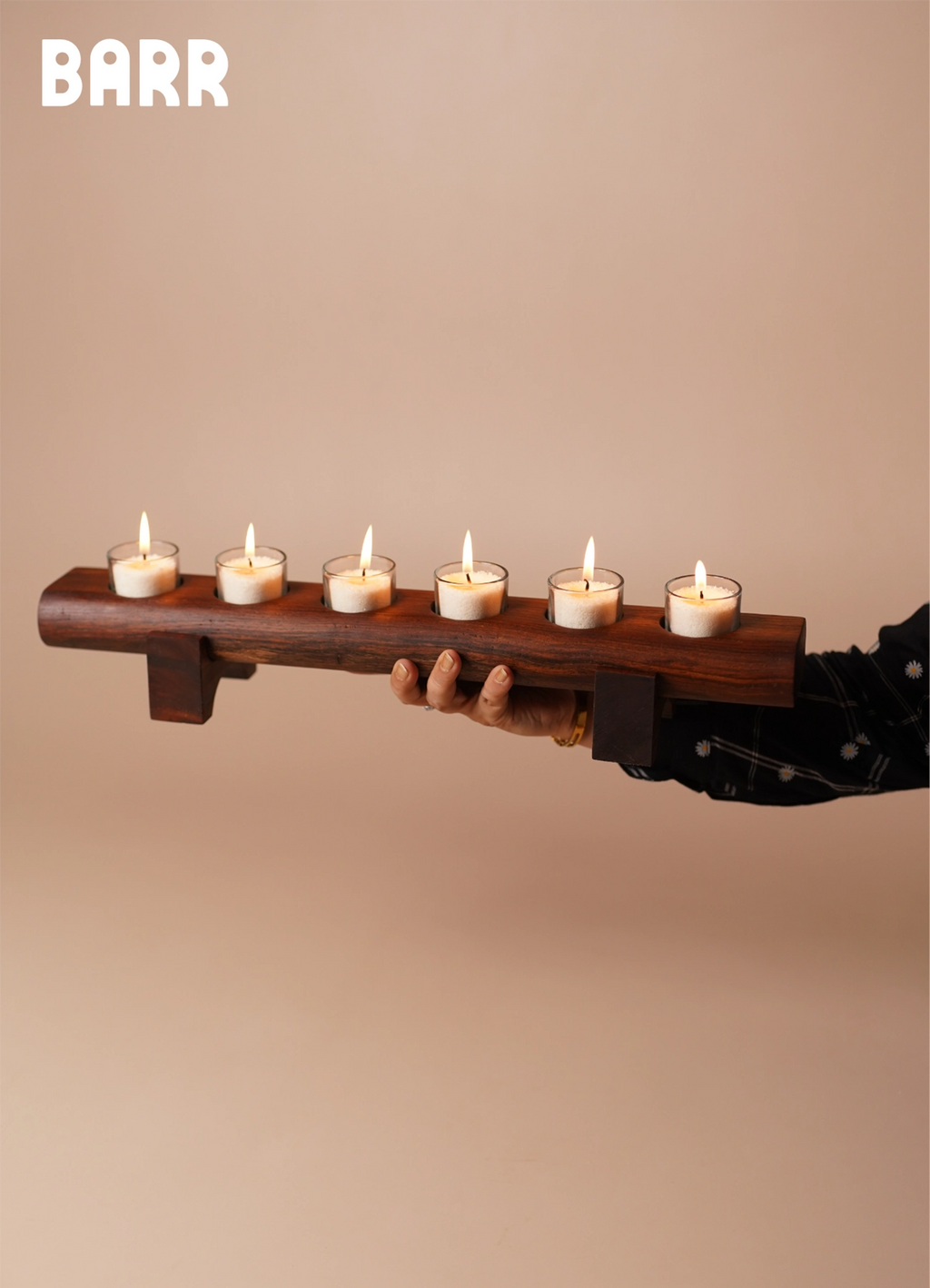 BARR – Glass Candle Holder
