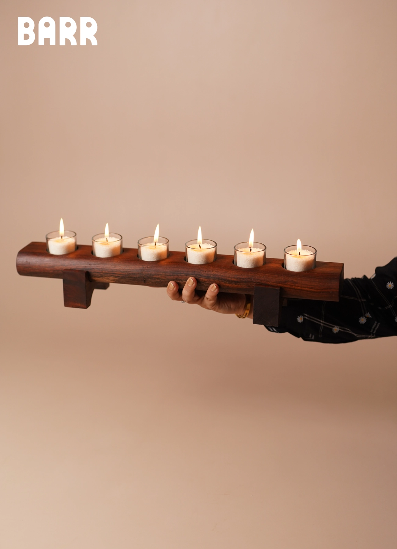BARR – Glass Candle Holder