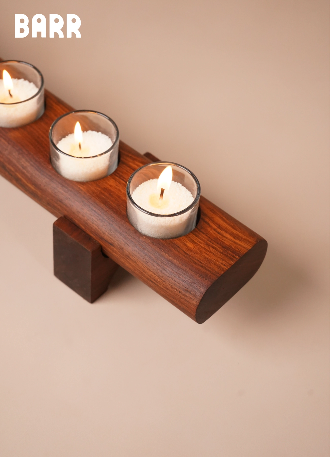 BARR – Glass Candle Holder