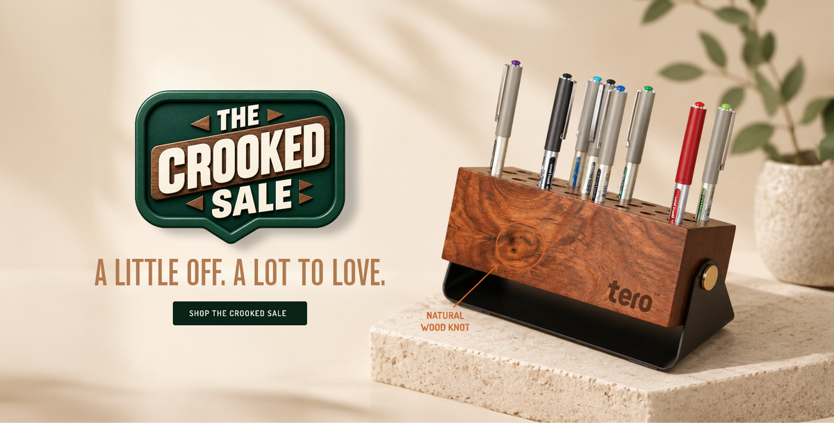 The Crooked Sale — A little off. A lot to love. Shop Tero solid wood pieces with cosmetic differences.