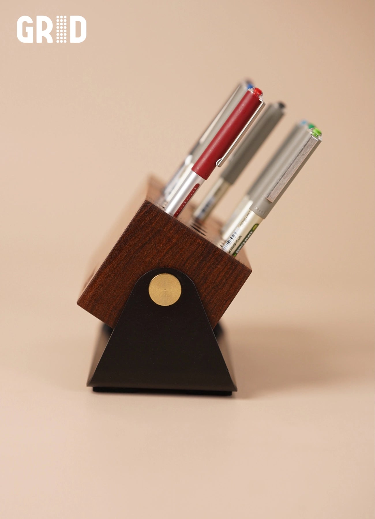GRID – Solidwood Pen Holder