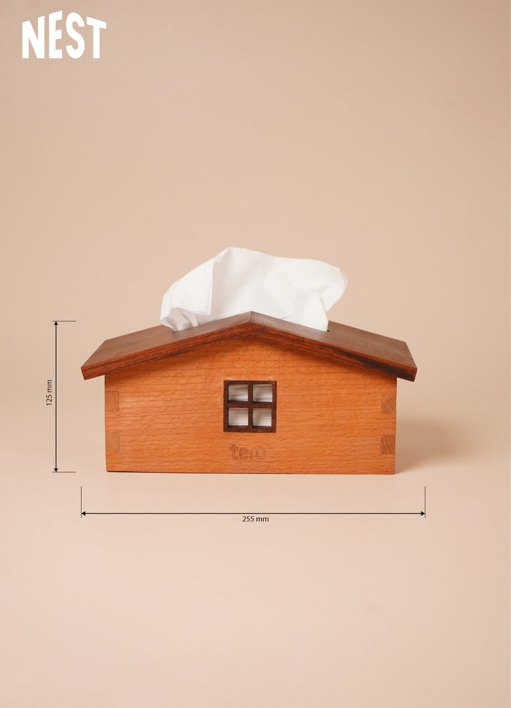 NEST – Wooden Tissue Hut