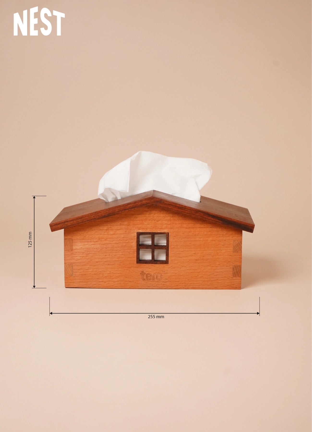 NEST – Wooden Tissue Hut