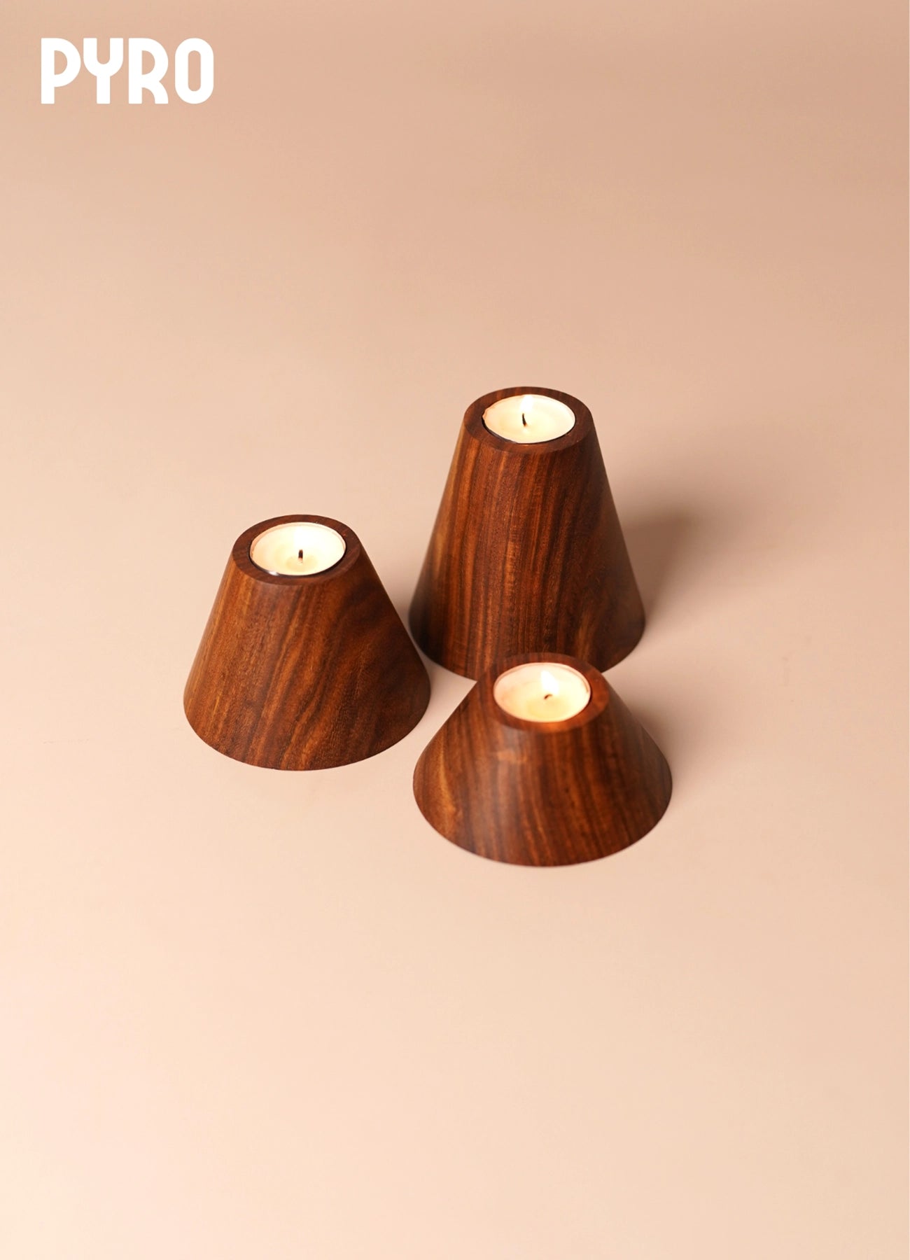 PYRO – Solidwood Tealight Holder