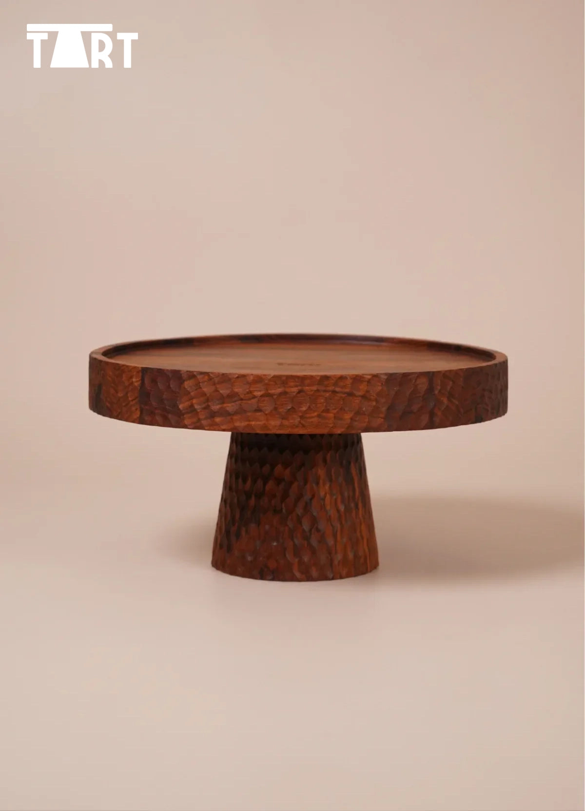 TART - Hand-Carved Cake Stand